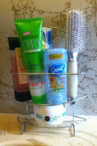 Re-purposed Shower Caddy